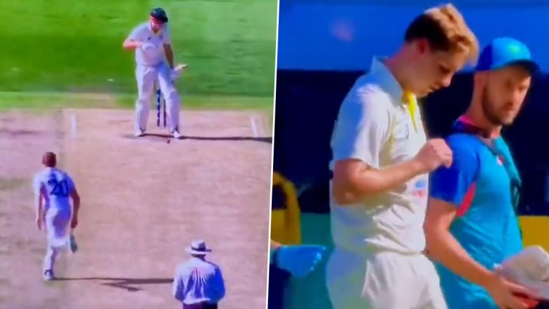 After David Warner, Cameron Green Retires Hurt As Well; All-Rounder Hit on Finger by Anrich Nortje Bouncer During AUS vs SA 2nd Test Day 2 (Watch Video)