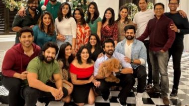 Xmas 2022: Ram Charan, Cousin Allu Arjun Come Together for Star-studded Secret Santa Party