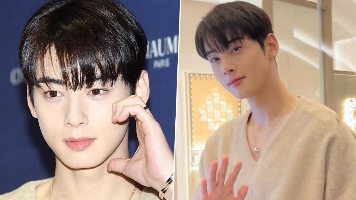 Astro's Cha Eunwoo makes an surprising appearance on Miss GEE 2021 SS  Collection,Seoul Fashion Week 