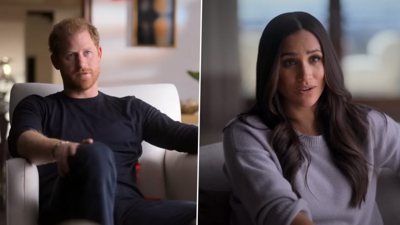 Harry & Meghan Teaser: Catch Duke and Duchess of Sussex Like Never Before in This Netflix's Docu-Series (Watch Video)