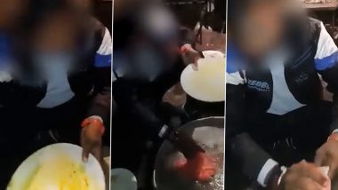 Viral Video: MBA Student Gatecrashes Wedding; Caught and Made To Wash Dishes in Bhopal