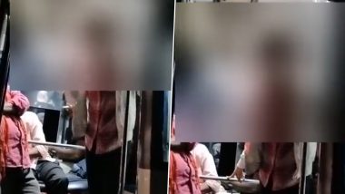 Karnataka Moral Policing: Bajrang Dal Activists Object to Hindu Woman Travelling in Bus With Muslim Man in Mangaluru (Watch Video)