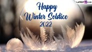 Winter Solstice 2022 Images and HD Wallpapers for Free Download Online: Wish Happy First Day of Winter With Quotes, Greetings and Messages