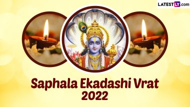 Saphala Ekadashi Vrat 2022 Wishes: Lord Vishnu HD Images, Messages, Greetings and SMS To Celebrate the Holy Fasting Day