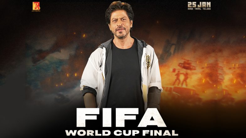 Shah Rukh Khan at FIFA 2022 World Cup Final Live Telecast: How to Watch Pathaan Star Discuss Football With Wayne Rooney Online!