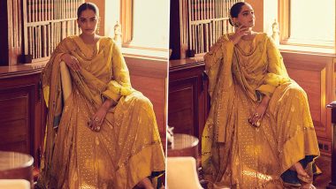 Sonam Kapoor Glows As She Stuns in a Yellow Ethnic Wear in New Pics On Instagram!