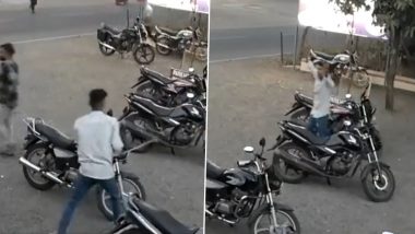 Video: Gang Vandalises Vehicles With Sickle, Creates Chaos in Baramati