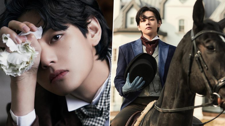 BTS' V aka Kim Taehyung Flawlessly Pulls Off Old Classic Look in His Photo Folio Titled 'Veautiful Days'; See Pics and Video