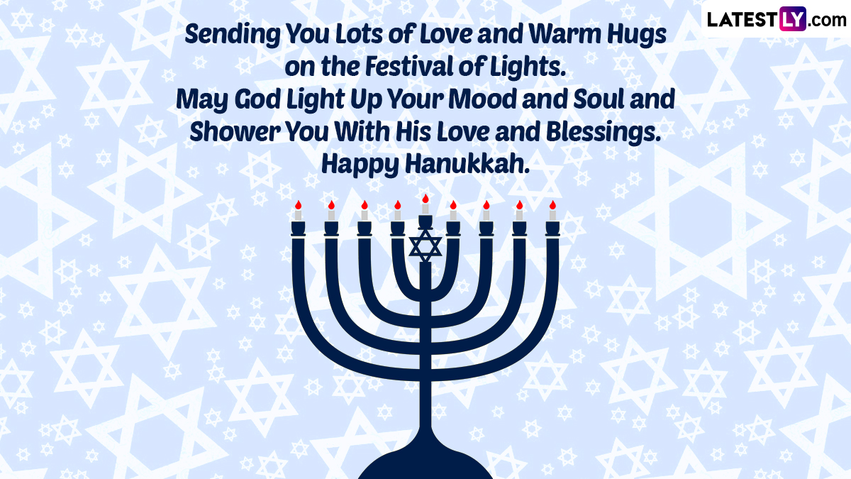 Happy Hanukkah 2022 Greetings & HD Images: WhatsApp Messages, Wishes ...
