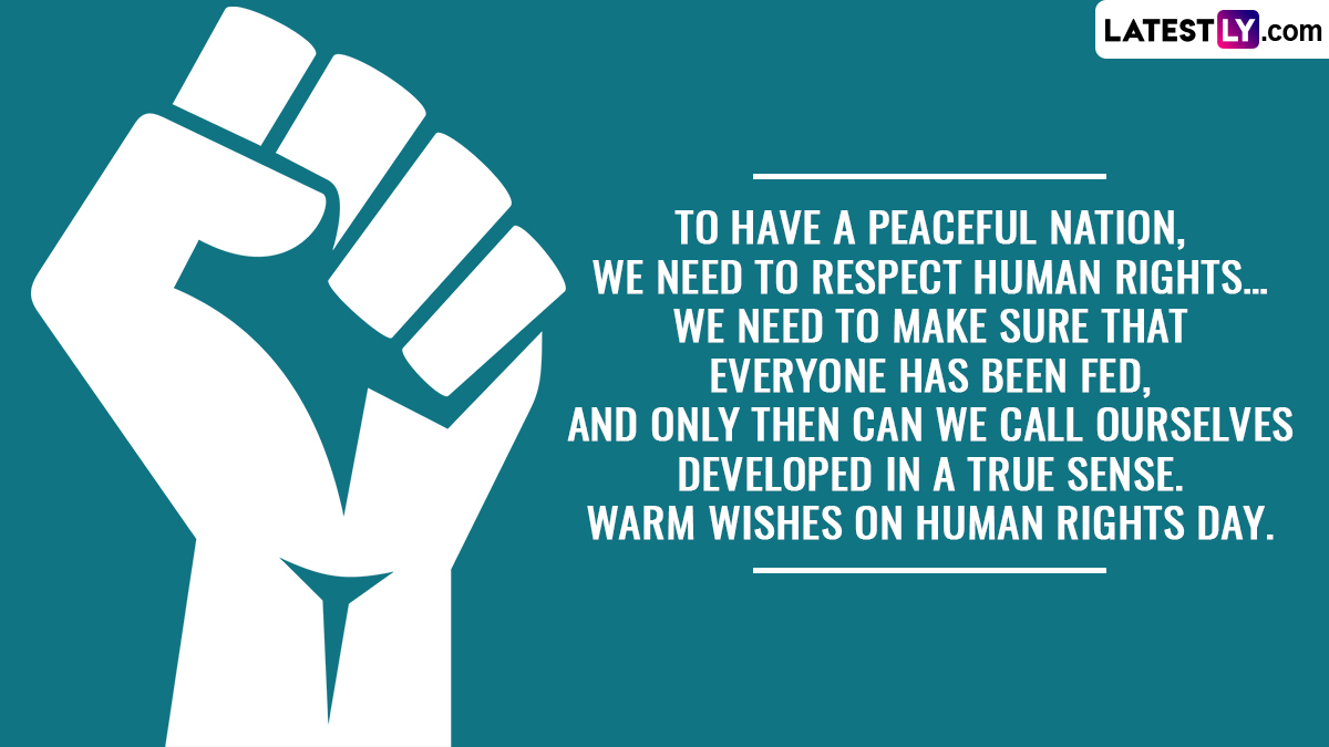 respect for human rights