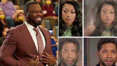 50 Cent Seemingly Compares Megan Thee Stallion to Jussie Smollett, Shares Meme Featuring Fellow Rapper on Instagram (View Pic)