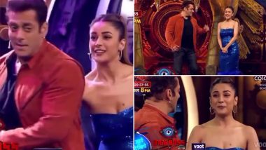 Bigg Boss 16: Shehnaaz Gill Dances With Salman Khan on Weekend Ka Vaar (Watch Video)