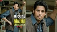 Mission Majnu: Teaser of Sidharth Malhotra and Rashmika Mandanna's Netflix Film to Be Out on December 16 (View Poster)