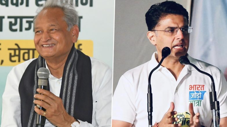 Sachin Pilot Fires Fresh Salvo at Ashok Gehlot Government in Rajasthan, Asks Why No Action Taken Against Vasundhara Raje on Corruption Allegations