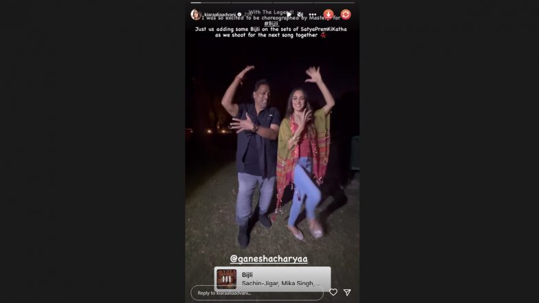Govinda Naam Mera: Kiara Advani and Bollywood Choreographer Ganesh Acharya Are Buzzing With ‘Bijli’