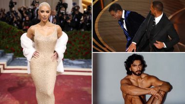 Year-Ender 2022 Recap: Will Smith-Chris Rock Slap, Ranveer Singh's Nude Photoshoot, Kim Kardashian's Met Gala Outfit - 5 Celeb Pictures That Went Viral and Broke the Internet!