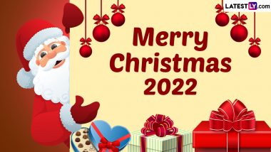 Merry Christmas 2022 Images and HD Wallpapers for Free Download Online: Xmas Messages, Quotes and SMS To Wish Loved Ones on the Festive Holiday