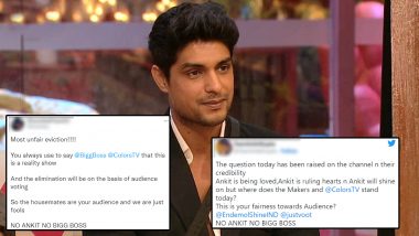 Bigg Boss 16: Ankit Gupta’s Eviction Brings an Uproar on Social Media; Fans Trend ‘No Ankit No Bigg Boss’ (View Tweets)