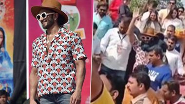 Ranveer Singh's Gesture of Carrying a Child to Protect Him From Crowd is Winning the Internet