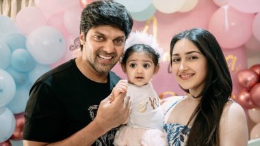 Sayyeshaa Saigal and Arya Introduce Their Baby Girl Ariana on Social Media! (View Pics)