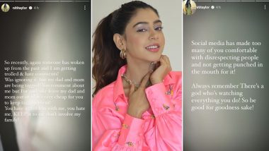Niti Taylor Urges Fans on Insta to Not Drag Her Parents in Trolling, Says ‘Keep It to Me Don’t Involve My Family’