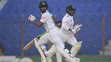 IND vs BAN 1st Test 2022 Day 4: Zakir Hasan Nearing Century, Bangladesh 176-3 at Tea