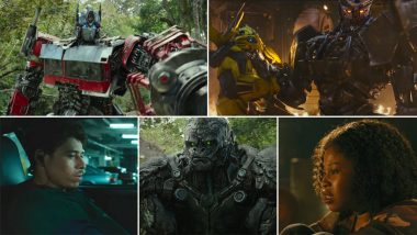 Transformers Rise of the Beasts Trailer: Optimus Prime Faces a New Kind of Threat In First Look at Anthony Ramos' Sci-Fi Film! (Watch Video)
