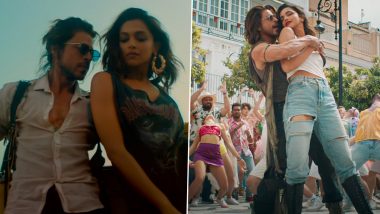 Pathaan Song ‘Jhoome Jo Pathaan’ VIDEO: Shah Rukh Khan Grooves With Deepika Padukone in Latest Party Anthem and Bound To Become Rage at NYE Parties!