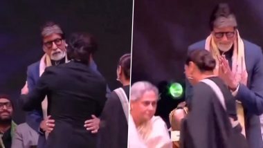 Shah Rukh Khan, Rani Mukerji, Amitabh Bachchan and Jaya Bachchan Have Mini K3G Reunion at KIFF 2022 (Watch Video)