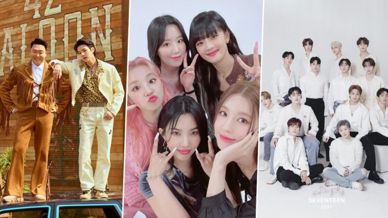 Year Ender 2022 Recap: From That That by PSY Ft BTS&rsquo; Suga, Tomboy by (G)-IDLE to Hot by Seventeen - Here Are 10 K-Pop Songs That Ruled 2022
