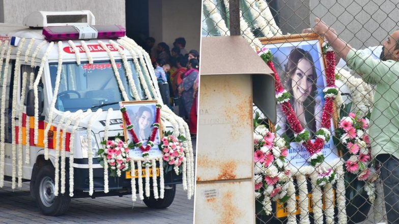 Tunisha Sharma’s Funeral Held in Mumbai; Actress’ Mortal Remains Brought to Crematorium for Last Rites (View Pics and Video)