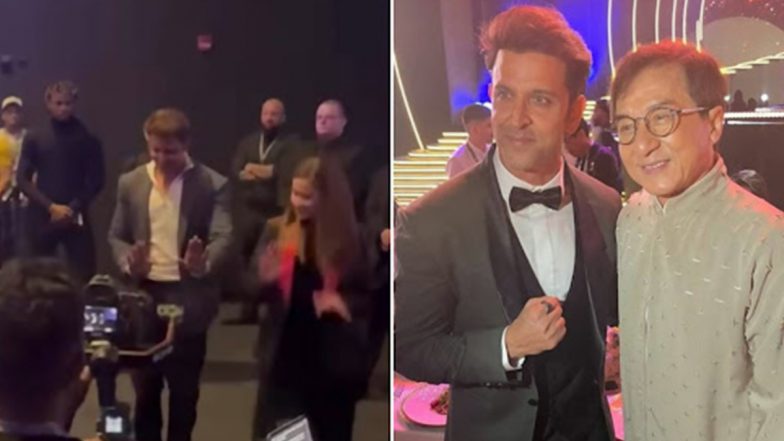 Hrithik Roshan Dances on ‘Ek Pal Ka Jeena’, Actor Poses Alongside Jackie Chan at the Red Sea Film Fest