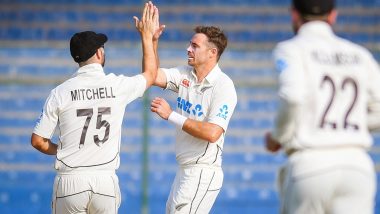 Tim Southee Becomes Third New Zealand Bowler to Take 350 Test Wickets, Achieves Feat During PAK vs NZ 1st Test