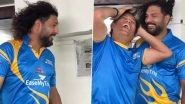 Sachin Tendulkar Wishes Yuvraj Singh on His Birthday With &lsquo;Friend With Whom You Can Let Your Hair Down&rsquo; Message (Watch Video)