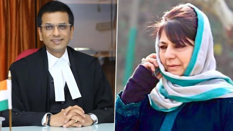Mehbooba Mufti Writes to CJI Chandrachud, Says Basic Rights in India Have Become &lsquo;Luxuries&rsquo; and &lsquo;Entitlements&rsquo;