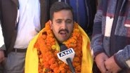 Himachal Pradesh: Pratibha Singh&rsquo;s Son and Congress MLA Vikramaditya Singh Meets Supporters in Shimla, Says Will Work With CM Sukhwinder Singh Sukhu
