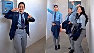 School Students Dance To Hit Bhojpuri Song &lsquo;Patli Kamariya&rsquo; in Uniform; Viral Video Gets Over 14 Million Views