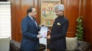 World News | EAM Jaishankar Meets Lord Rami Ranger