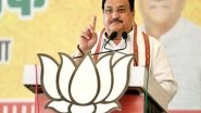 India News | Nadda to Visit Jaipur Today, Flag off BJP's Jan Aakrosh Yatra