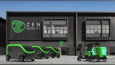 Business News | Zen Mobility Looks to Transform Urban Mobility and Logistics; Set to Launch a Range of Purpose-built 'Light Electric Vehicles (LEV)'