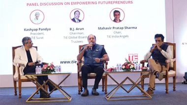 Business News | TiECon Surat 2022 Provides a Funding Platform for 25 Startups in Surat