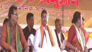 India News | Tripura: CM Launches Farmers Knowledge Centre in Khowai