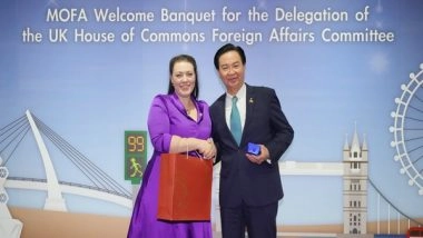 World News | British Lawmakers' Taiwan Visit Angers China