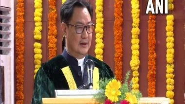 India News | Law Minister Kiren Rijiju Bats for Using Regional Languages in Courts
