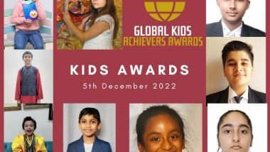 Business News | 3rd Edition of Global Kids Achievers Awards to Be Held Virtually on December 5, 2022