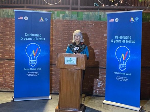 World News | US Envoy Elizabeth Jones Praises India for Making Great Strides in Entrepreneurship - Vimarsana News