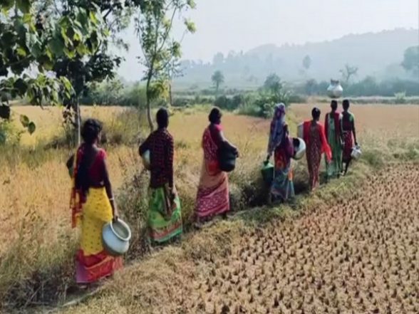 Jharkhand Water Crisis: Villagers Forced to Collect Water From Pits in Idaldih - LatestLY