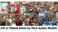 Business News | Kajol, Remo D'souza, Raghav Juyal and Many Other Bollywood Celebrities Graced 5th Edition of MLA Aslam Shaikh's Malad Masti