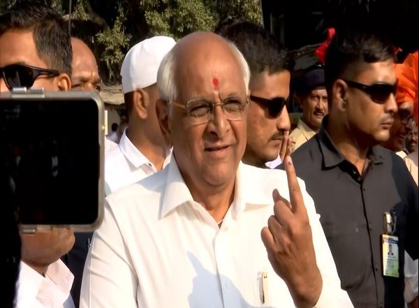 India News | Gujarat CM Bhupendra Patel Thanks Voters for Casting Vote During Gujarat Assembly Elections