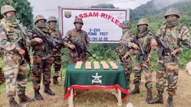 India News | Manipur: Drug Smuggling Attempt Foiled by Asam Rifles